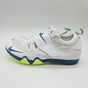 Nike Pole Vault Elite 'White Bright Spruce' FZ9649-100 Track Cleats size 9